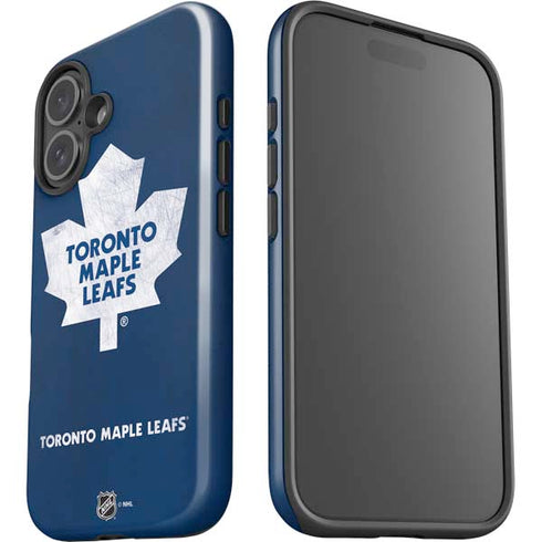 NHL Toronto Maple Leafs Distressed iPhone 17 Impact Case
