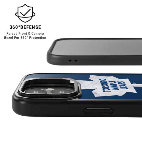 NHL Toronto Maple Leafs Distressed iPhone 17 Kickstand Case