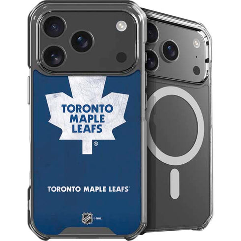 NHL Toronto Maple Leafs Distressed iPhone 17 Pro Max MagSafe Case