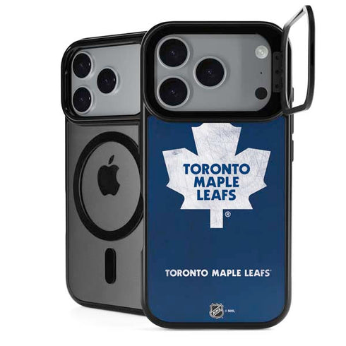 NHL Toronto Maple Leafs Distressed iPhone 18 Pro Kickstand Case