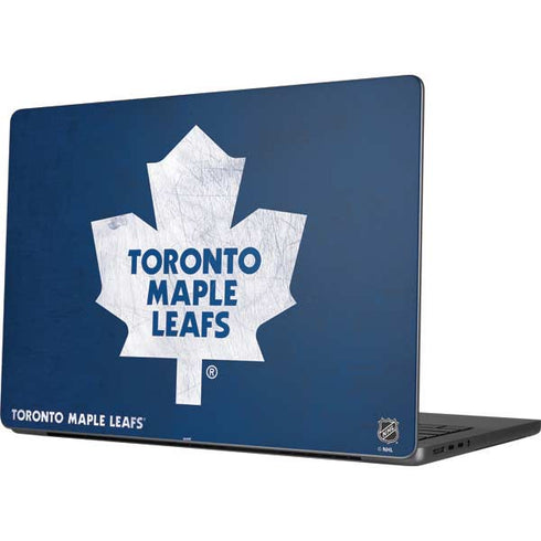 NHL Toronto Maple Leafs Distressed Apple MacBook Pro 14-inch Skin