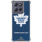 NHL Toronto Maple Leafs Distressed Moto G 5G (2025) Clear Case