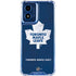 NHL Toronto Maple Leafs Distressed Moto G 5G (2024) Clear Case