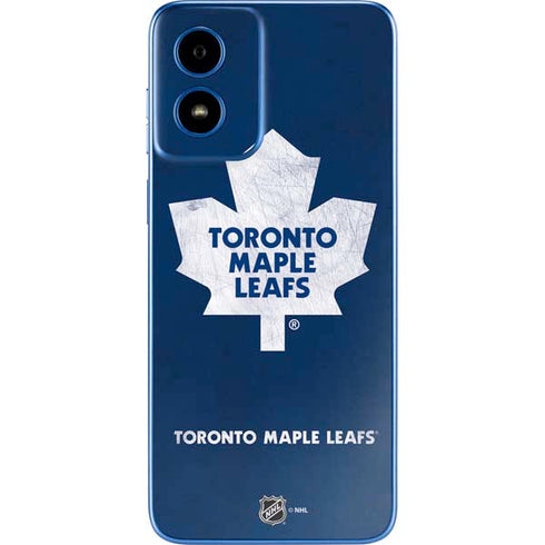 NHL Toronto Maple Leafs Distressed Moto G Play 4G (2024) Skin