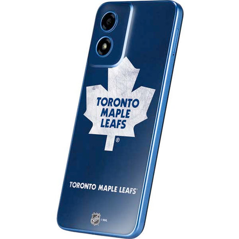 NHL Toronto Maple Leafs Distressed Moto G Play 4G (2024) Skin