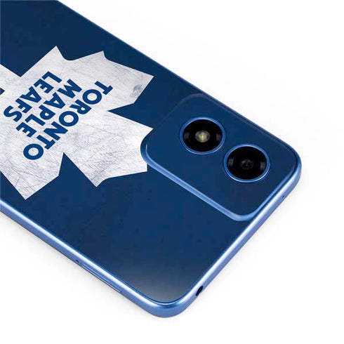 NHL Toronto Maple Leafs Distressed Moto G Play 4G (2024) Skin