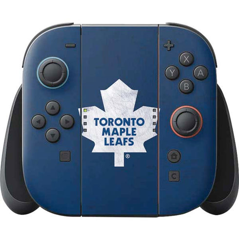 NHL Toronto Maple Leafs Distressed Nintendo Skins