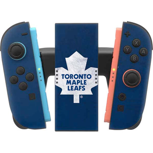 NHL Toronto Maple Leafs Distressed Nintendo Switch 2 (2025) Joy-Con Controller Skin
