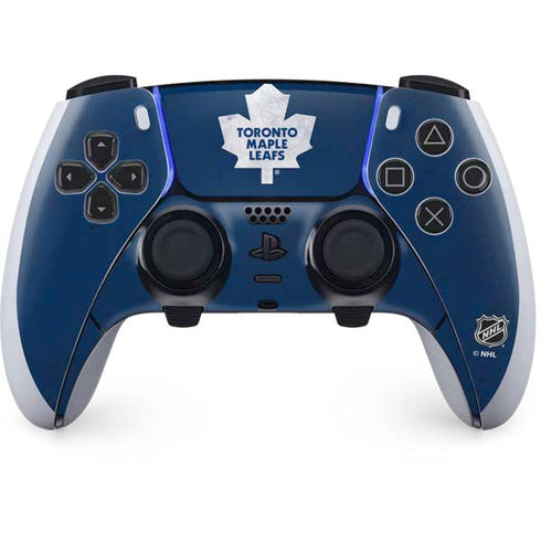 NHL Toronto Maple Leafs Distressed PS5 DualSense Edge Pro Controller Skin
