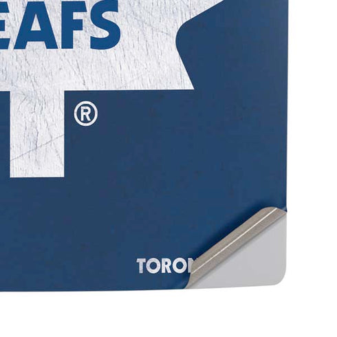 NHL Toronto Maple Leafs Distressed PS5 Pro Disk Console Skin