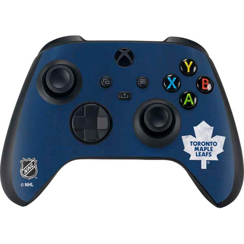 NHL Toronto Maple Leafs Distressed Xbox Series X Bundle Skin