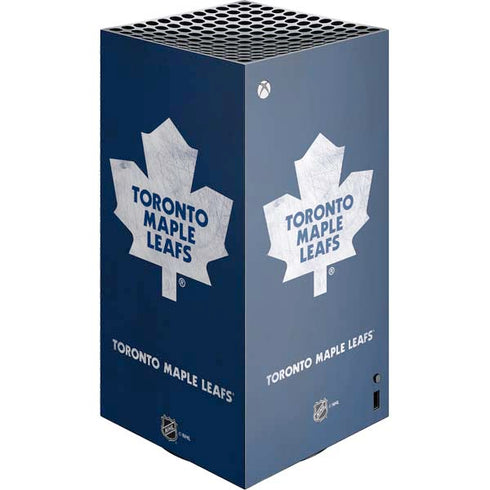 NHL Toronto Maple Leafs Distressed XBox Series X Digital Edition Console Skin