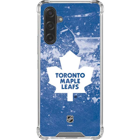 NHL Toronto Maple Leafs Frozen Galaxy A17 Clear Case