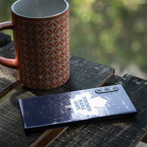 NHL Toronto Maple Leafs Frozen Galaxy Note 10 Plus Skin