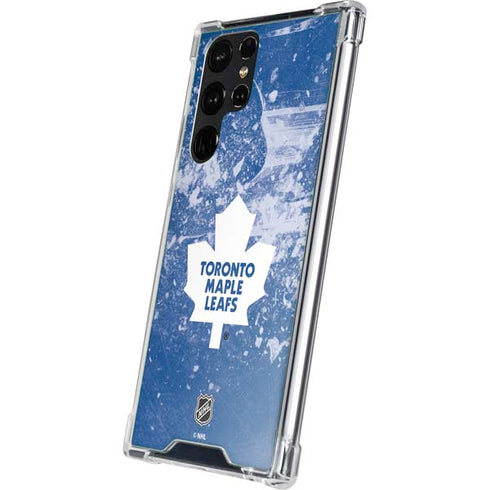 NHL Toronto Maple Leafs Frozen Galaxy S23 Ultra Clear Case