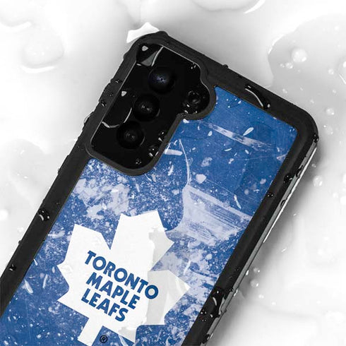 NHL Toronto Maple Leafs Frozen Galaxy S24 Plus Waterproof Case