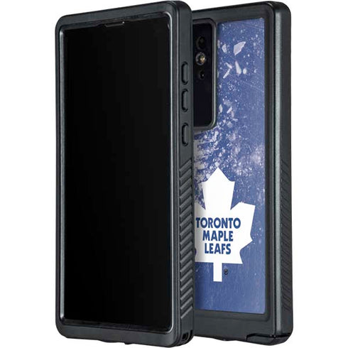 NHL Toronto Maple Leafs Frozen Galaxy S24 Ultra Waterproof Case