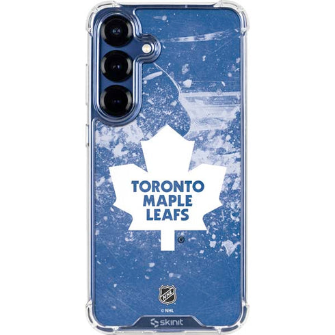 NHL Toronto Maple Leafs Frozen Galaxy S25 Clear Case