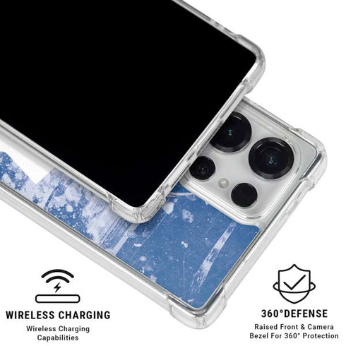 NHL Toronto Maple Leafs Frozen Galaxy S25 Ultra Clear Case