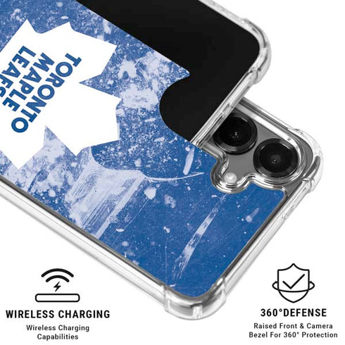 NHL Toronto Maple Leafs Frozen Galaxy S26 Plus Clear Case