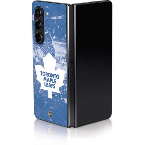 NHL Toronto Maple Leafs Frozen Galaxy Z Fold5 5G Skin