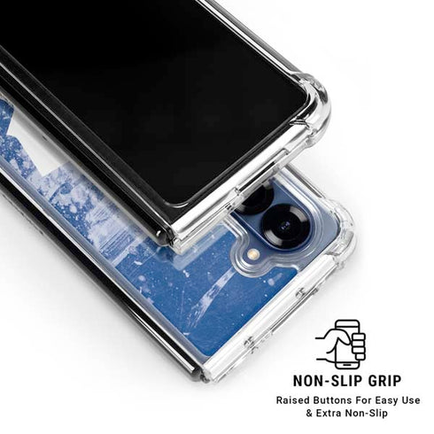 NHL Toronto Maple Leafs Frozen Galaxy Z Fold6 Clear Case