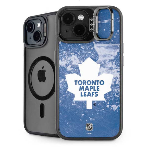 NHL Toronto Maple Leafs Frozen iPhone 15 Kickstand Case