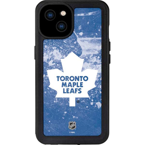 NHL Toronto Maple Leafs Frozen iPhone 15 Plus Waterproof Case