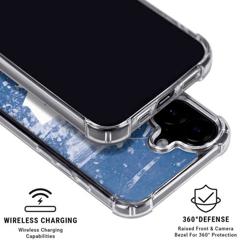 NHL Toronto Maple Leafs Frozen iPhone 16 Plus Clear Case