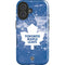 NHL Toronto Maple Leafs Frozen iPhone 16 Plus Magsafe Impact Case