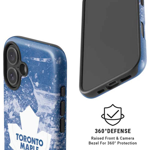 NHL Toronto Maple Leafs Frozen iPhone 16 Plus Magsafe Impact Case