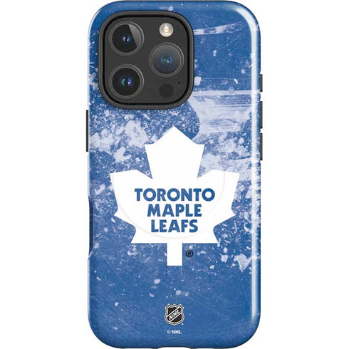 NHL Toronto Maple Leafs Frozen iPhone 16 Pro Magsafe Impact Case