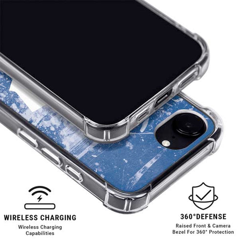 NHL Toronto Maple Leafs Frozen iPhone 16e Clear Case