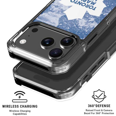 NHL Toronto Maple Leafs Frozen iPhone 18 Pro Clear Case