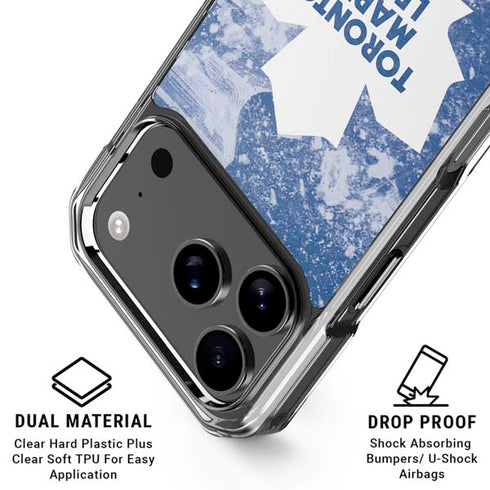 NHL Toronto Maple Leafs Frozen iPhone 18 Pro Clear Case
