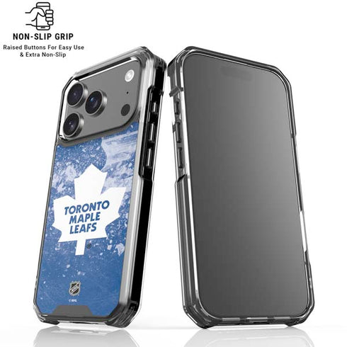 NHL Toronto Maple Leafs Frozen iPhone 18 Pro Clear Case
