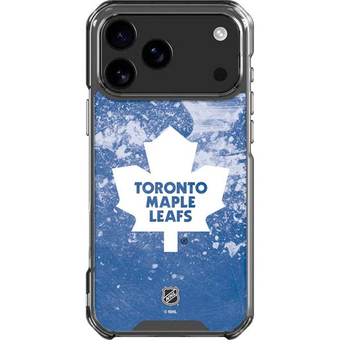 NHL Toronto Maple Leafs Frozen iPhone 18 Pro Max Clear Case