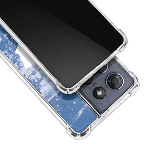 NHL Toronto Maple Leafs Frozen Moto G 5G (2025) Clear Case
