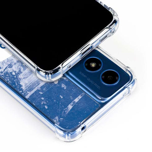 NHL Toronto Maple Leafs Frozen Moto G 5G (2024) Clear Case