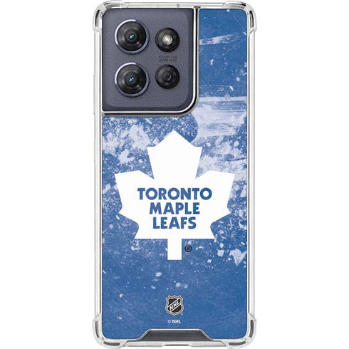 NHL Toronto Maple Leafs Frozen Moto G Power 5G (2025) Clear Case
