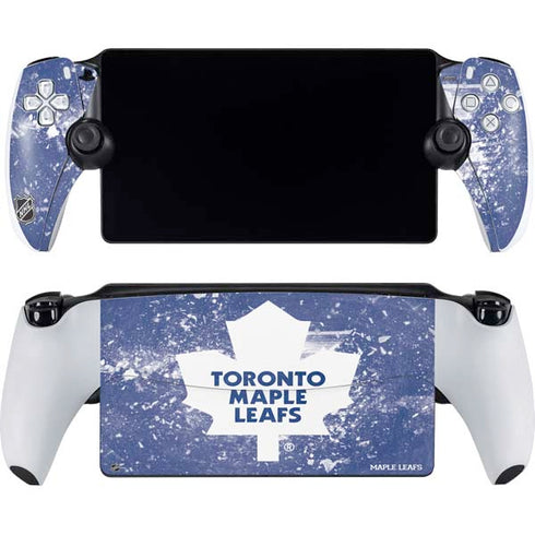 NHL Toronto Maple Leafs Frozen PlayStation Portal Remote Player Skin