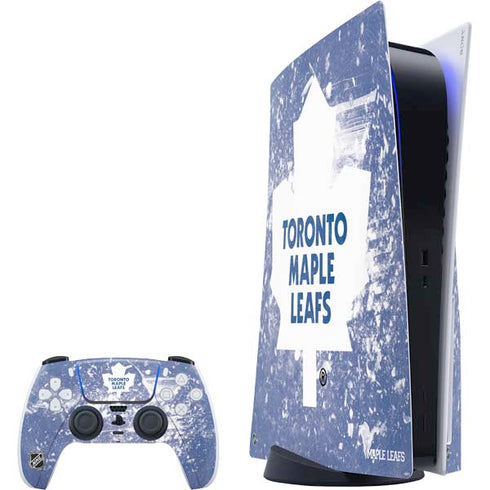 NHL Toronto Maple Leafs Frozen PlayStation PS5 Skins