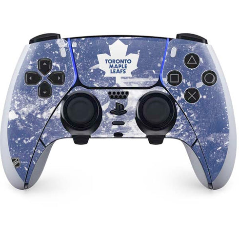 NHL Toronto Maple Leafs Frozen PS5 DualSense Edge Pro Controller Skin