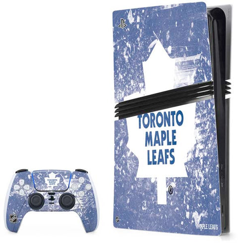 NHL Toronto Maple Leafs Frozen PlayStation PS5 Skins