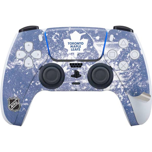 NHL Toronto Maple Leafs Frozen PS5 Pro Disk Bundle Skin