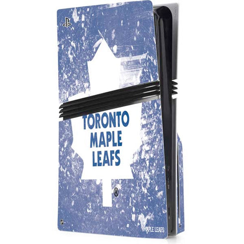 NHL Toronto Maple Leafs Frozen PlayStation PS5 Skins