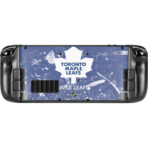 NHL Toronto Maple Leafs Frozen Steam Deck Handheld Gaming Computer Skin
