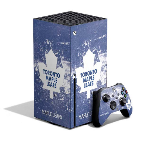 NHL Toronto Maple Leafs Frozen Xbox Series X Bundle Skin