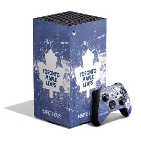 NHL Toronto Maple Leafs Frozen XBox Series X Digital Edition Bundle Skin