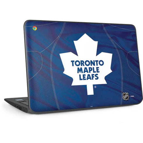 NHL Toronto Maple Leafs Home Jersey HP Chromebook Skin